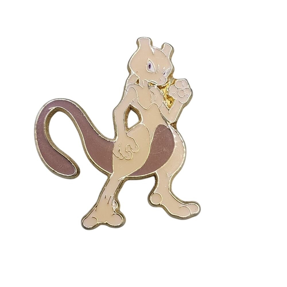 Mewtwo Collector's Pin | Pokémon Official Pin | 2017Back.- No Back, Excellent
